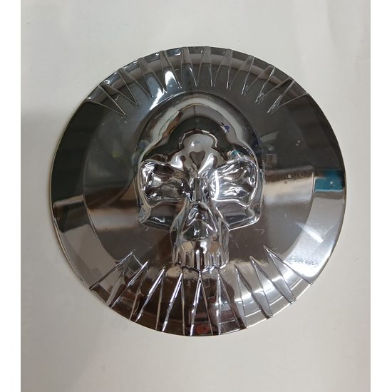 Samolepící chopper emblém, lebka, poslední kus