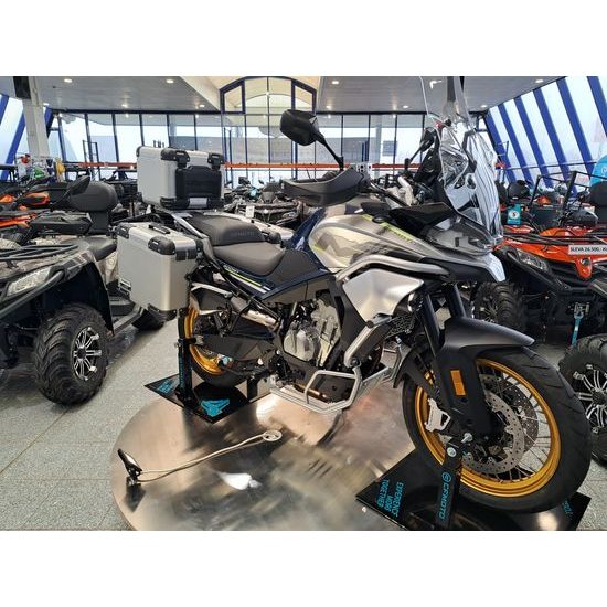 Ochranné rámy motoru - stříbrná barva 800MT