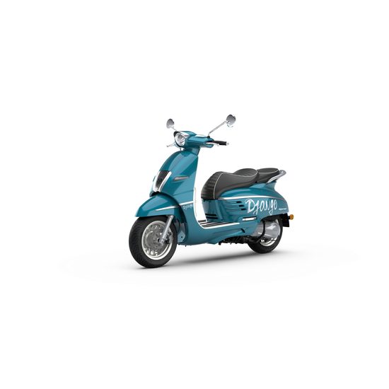 Django 125i Hot Color - Paradise blue