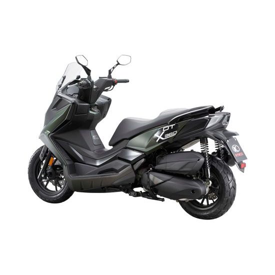 DT X 350i ABS - tmavě zelená / černá