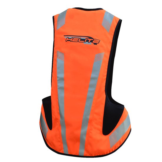 Airbagová vesta TURTLE 2 oranžová HiVis rozšířená, velikost L/L