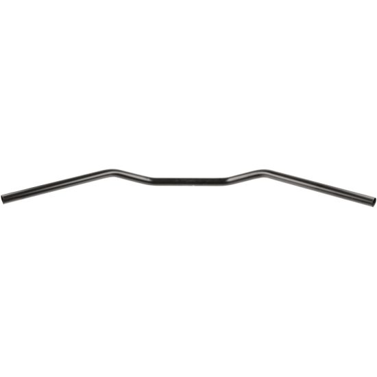 Ocelová řídítka, černá MCL133SS