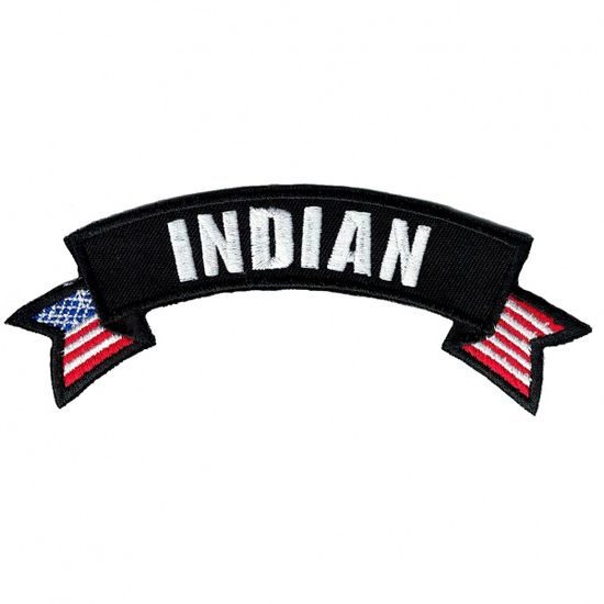 Nášivka - INDIAN S VLAJKOU