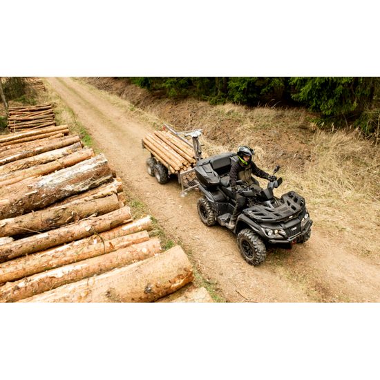 SHARK WOOD 1500 / vozík za čtyřkolku -