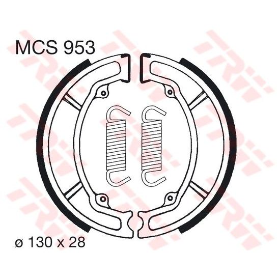 Brzdové pakny MCS953