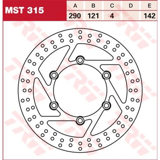 Brzdový kotouč MST315