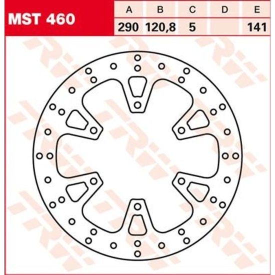 Brzdový kotouč MST460