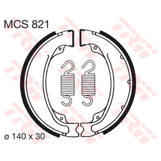 Brzdové pakny MCS821