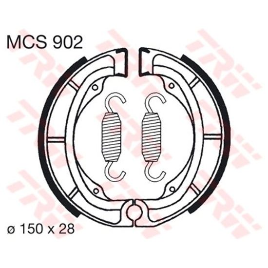 Brzdové pakny MCS902