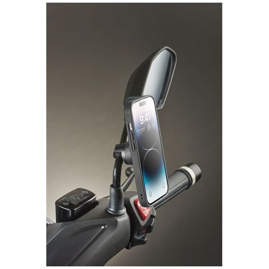 Úchyt Interphone QUIKLOX na zrcátko nebo hrazdu motocyklu