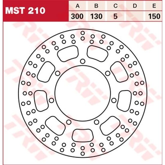 Brzdový kotouč MST210