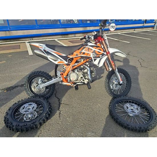 PITBIKE KAYO 190 na malých kolech + sada velkých kol