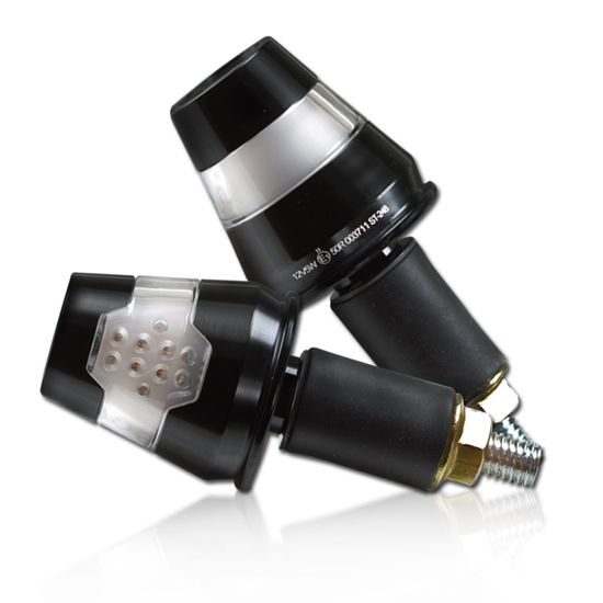 LED blinkry Conic do konců řídítek, homologované