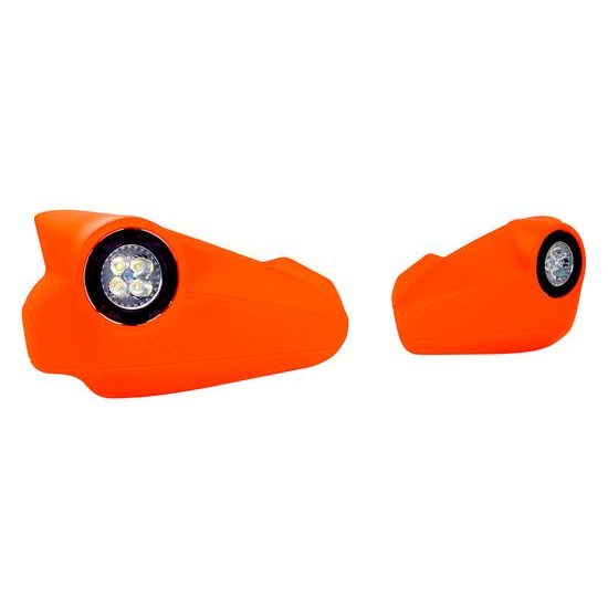 Univerzální ochranné kryty rukojetí/ blástry OUTLOOK s LED oranžové