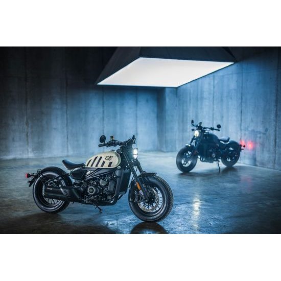 CFMOTO 450CL-C Bobber - Ivory White - Světlá krémová / NOVINKA IHNED K ODBĚRU !