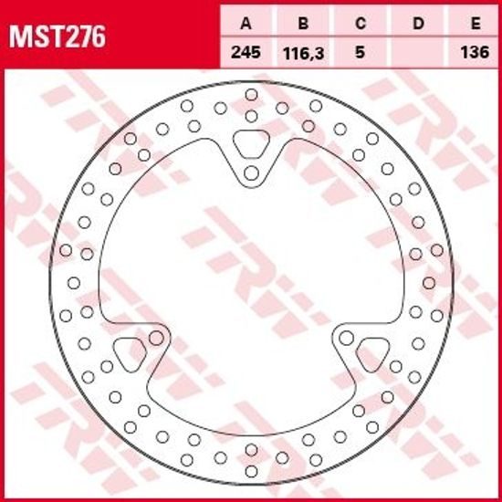 Brzdový kotouč MST276