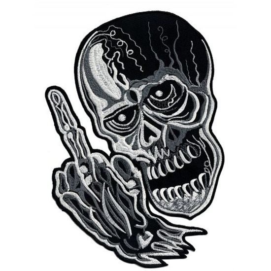 Nášivka - FUCK S LEBKOU / zádovka
