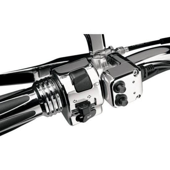 Pouzdro spínače - chromované