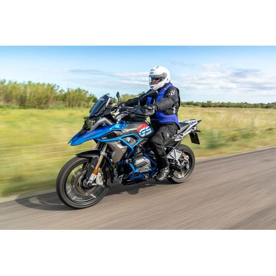 Airbagová vesta AIRNEST moto, modrá, poslední velikost M