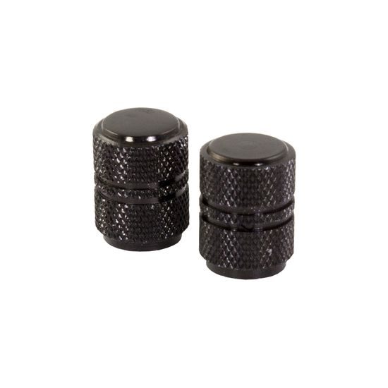 Bike It čepičky ventilků kulaté, černé