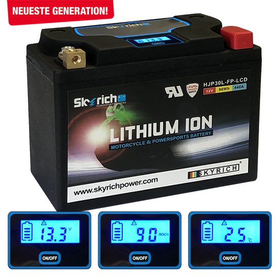 Skyrich Lithium baterie HJP30L-FP-LCD