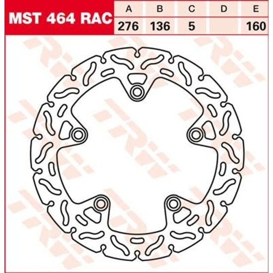 Brzdový kotouč MST464RAC