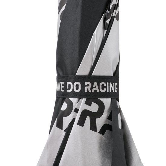 MotoGP "We Do Racing" černý & stříbrný track paddock deštník (2)