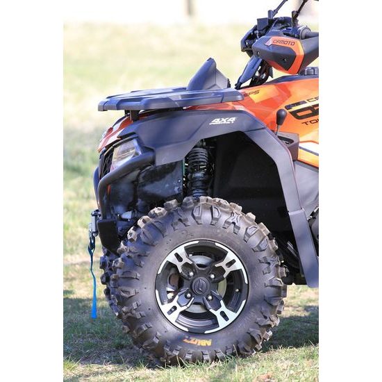 CFMOTO Gladiator X625-A T3b EPS - Oranžová , Cena včetně příplatku za oranžovou barvu , 1 kus , IHNED K ODBĚRU ! Pozor akce ! – Přední nárazník + zadní nárazník + plexi nebo oplechování podvozku + zadní kufr Overland