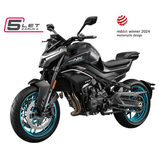 CFMOTO 800NK Sport+ / Zircon Black - Černá matná
