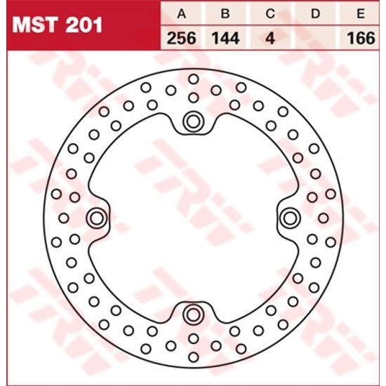 Brzdový kotouč MST201