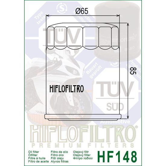 Olejový filtr HF148 Yamaha