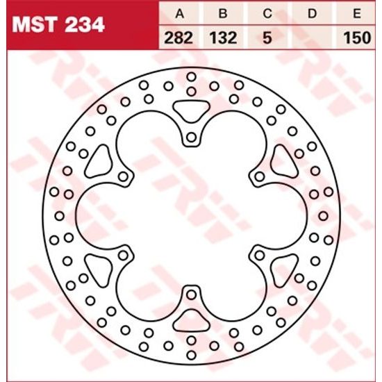 Brzdový kotouč MST234