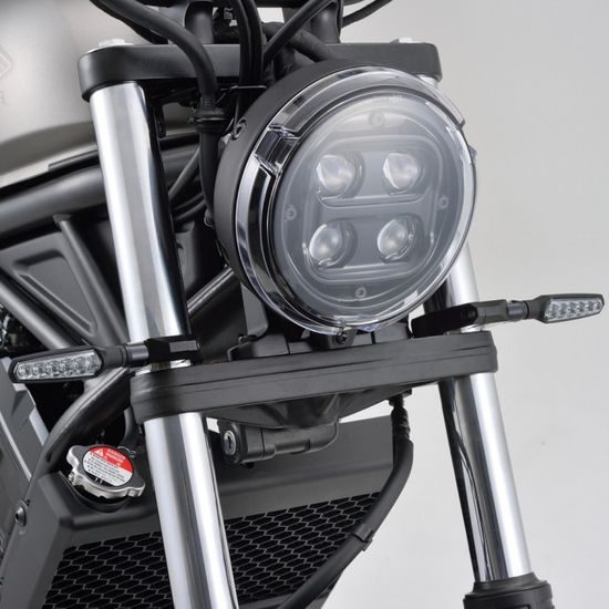 Sada CNC držáků směrových světel/ blinkrů, pro vidlice o průměru 41mm