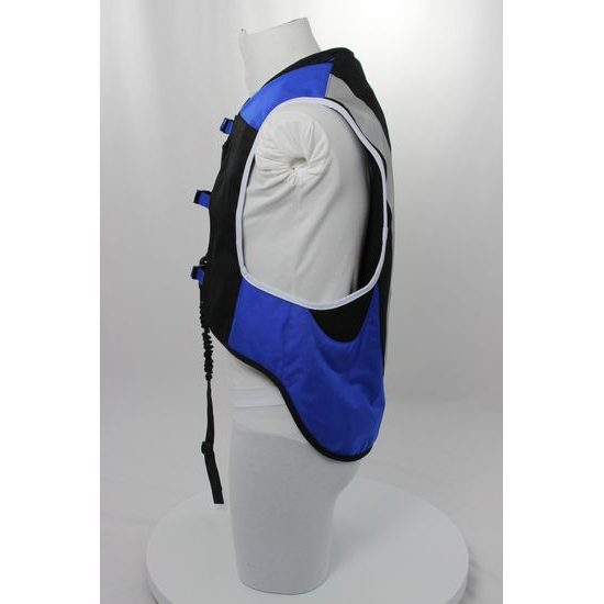 Airbagová vesta TURTLE 1 OEM barvy- MODRÁ, LIMITED EDITION, poslední velikost M s flíčkem