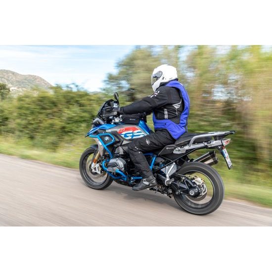 Airbagová vesta AIRNEST moto, modrá, poslední velikost M