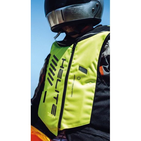 Airbagová elektronická vesta e- Double Turtle Hivis