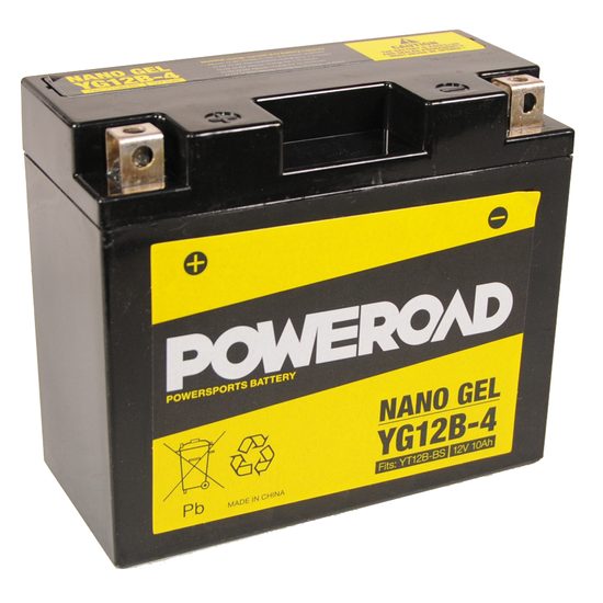 Poweroad baterie Gel YG12B-4/12V-12AH