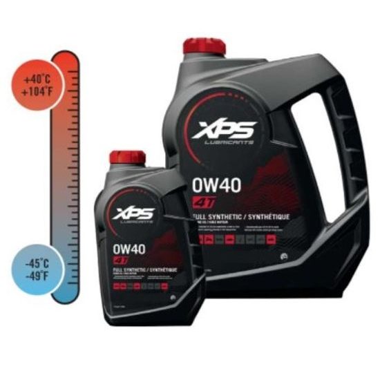 Motorový olej XPS 4-taktní 0w40 plná syntetika, 3.785l