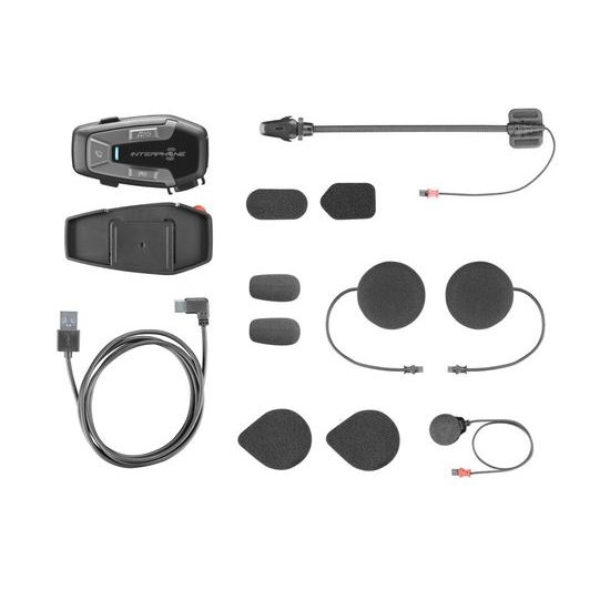 Bluetooth headset pro uzavřené a otevřené přilby Interphone U-COM6R