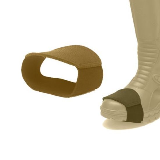 Ochranný návlek na moto obuv, hnědý