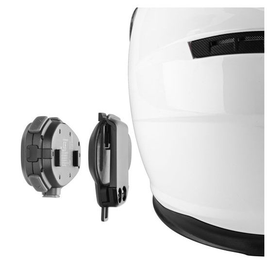 Bluetooth handsfree pro uzavřené a otevřené přilby CellularLine Interphone TOUR HD, Twin Pack