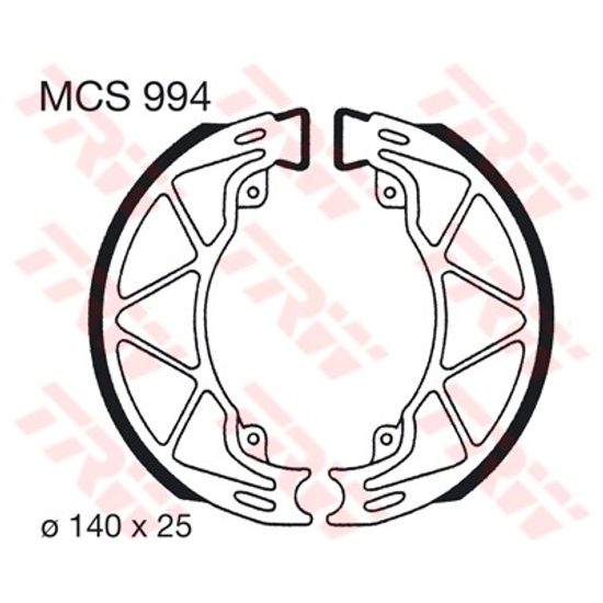 Brzdové pakny MCS994