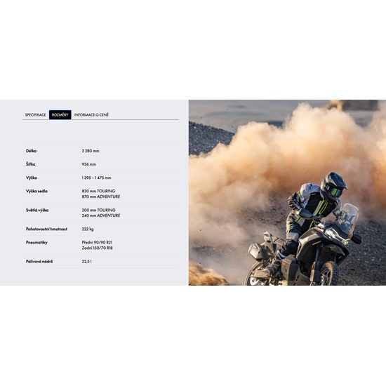 CFMOTO 1000MT-X Adventure - Tactical Green - tmavě zelená 2 kusy skladem . IHNED K ODVOZU I S PŘÍSLUŠENSTVÍM !