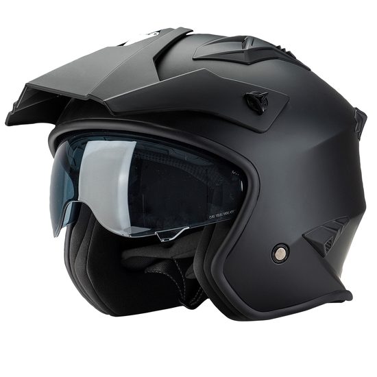 ROCC 200 Jet Helma UNI Černá Mat