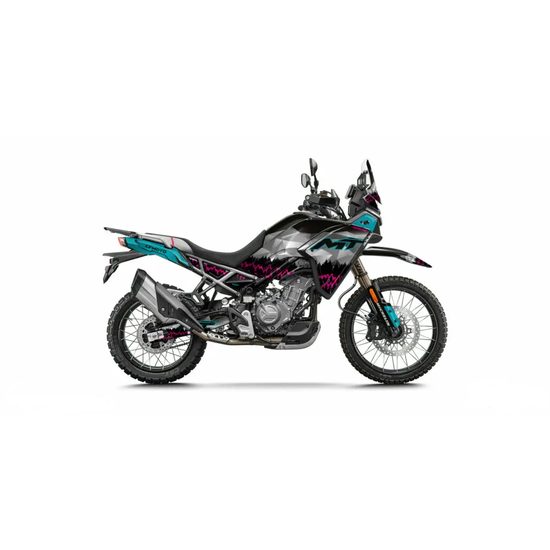 Sada polepů CF MOTO 450MT WOOD tyrkys, 2024-2025