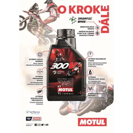 Olej 300V 4T 10W50 - 1L