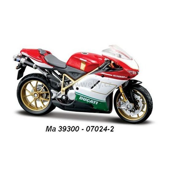 Model Ducati 1098 S 1:18- poslední kus