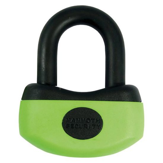 Mammoth security visací U- zámek na kotouč Thatcham Mini, ZDARMA připomínací pružinka