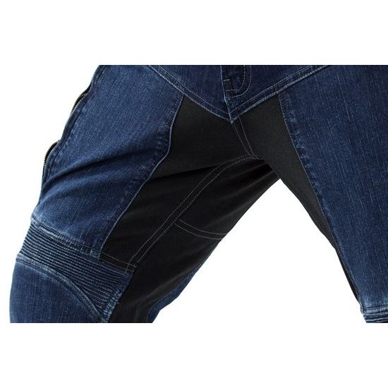 Kevlarové džíny na moto Trilobite 661 Parado - blue / pánské