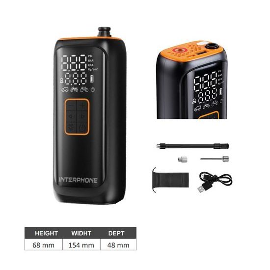 Chytrý Aku kompresor Interphone